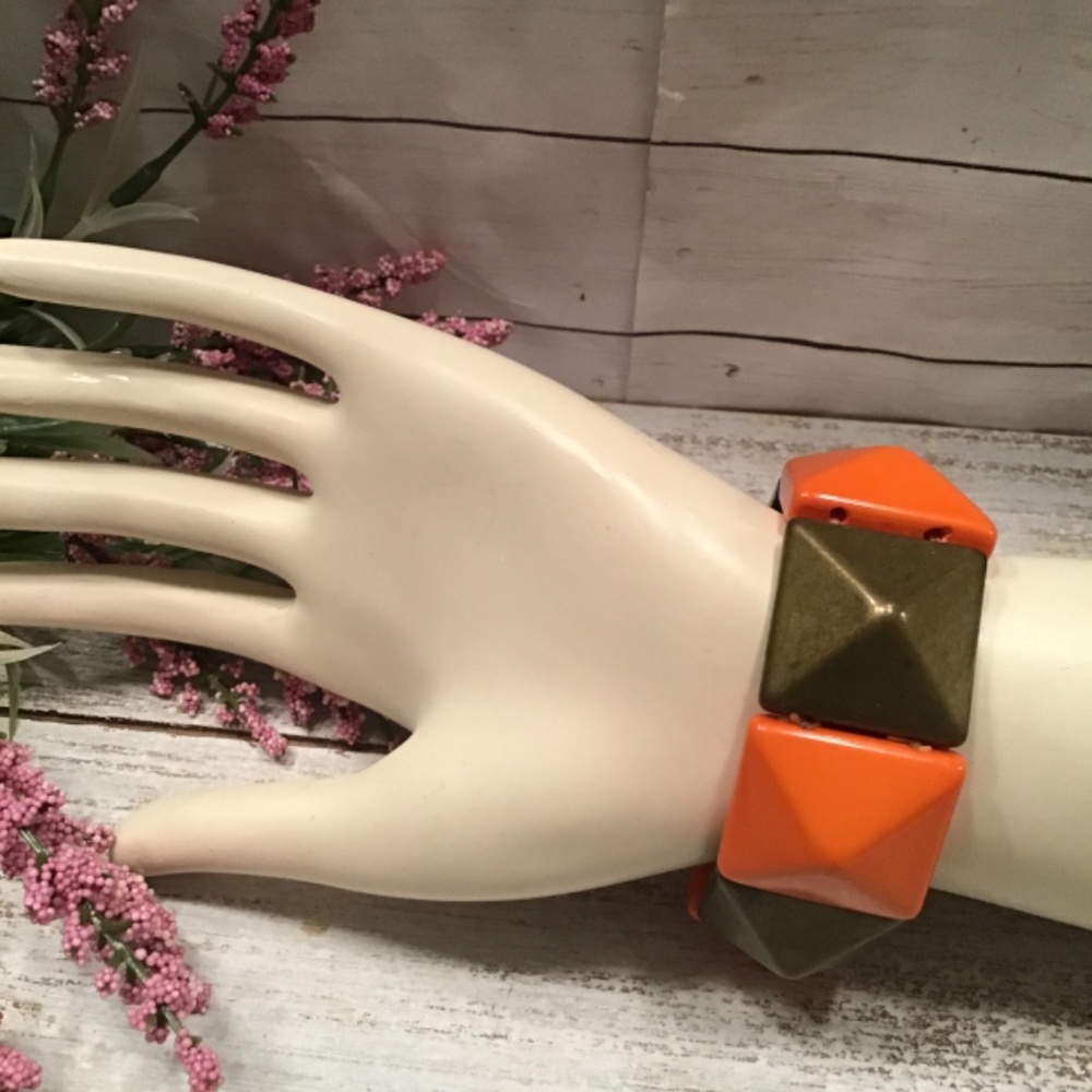 #134 Orange Bracelet